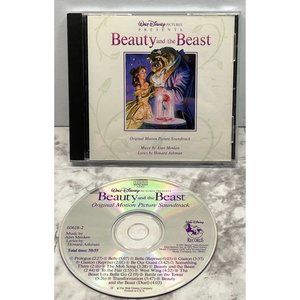Beauty and the Beast CD Original Motion Picture Soundtrack Walt Disney 1991